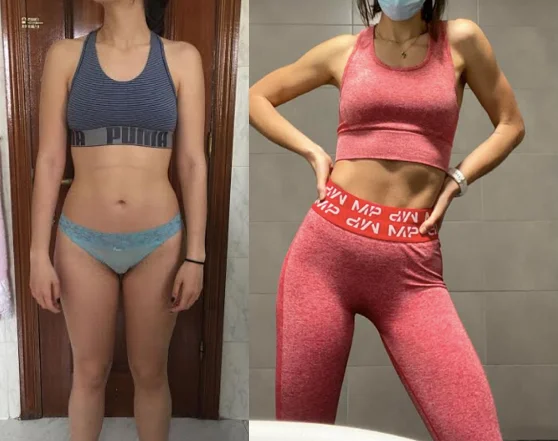 Cristina antes y después